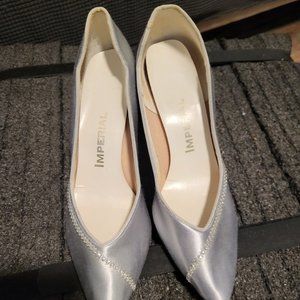 Imperial Silver Wedding Shoes